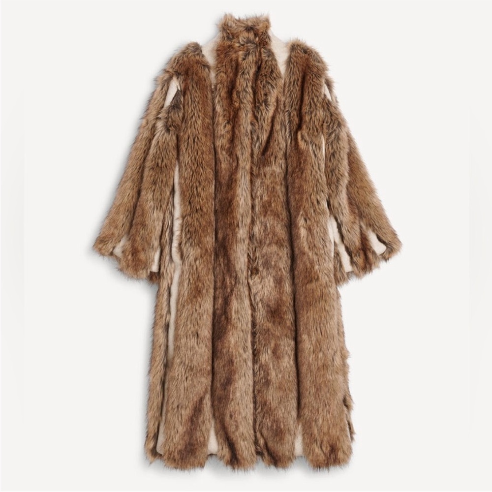 NEW By Malene Birger Kavela Faux Fur Coat